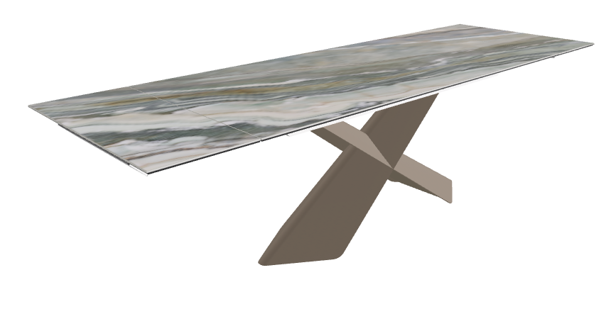 Cattelan Italia Tyron Keramik Drive Rectangular Extendible Dining Table – 182→258x90x74h