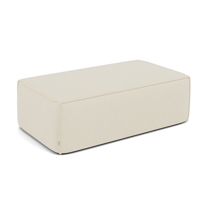 Manutti Touch Rectangular Pouf with 112 cm Width and 65 cm Depth