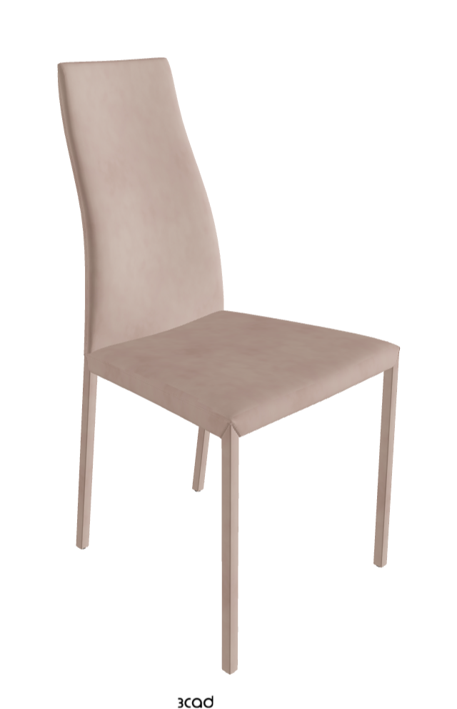 Kay Dining Chair_Micro Nubuk_Dusty Rose