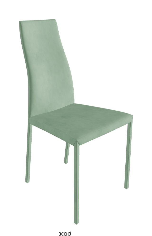 Kay Dining Chair_Micro Nubuk_Mint