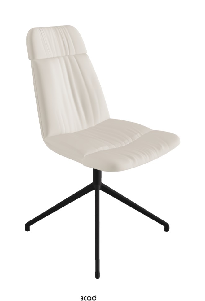 Cattelan Italia Kelly Swivel Dining Chair – Soft Leather & Glove Soft Leather
