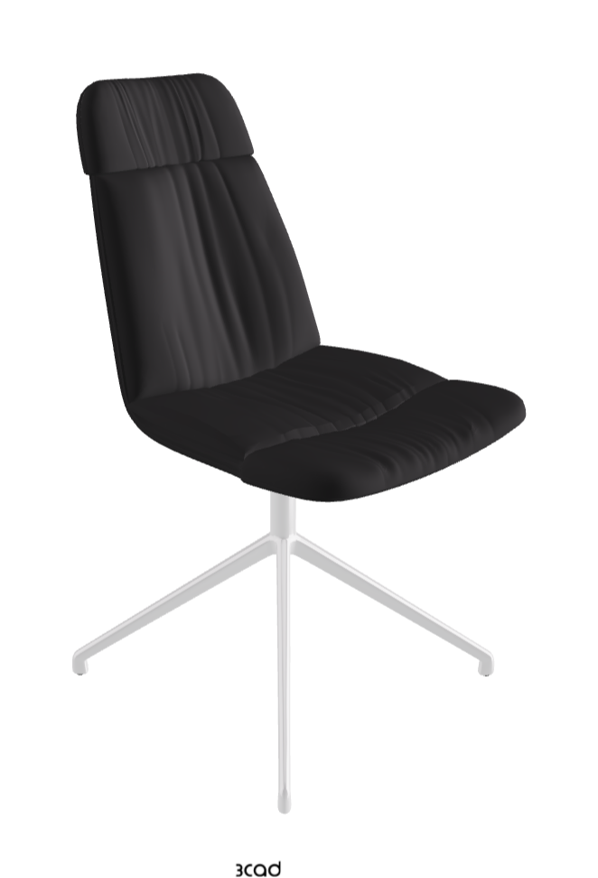 Cattelan Italia Kelly Swivel Dining Chair – Soft Leather & Glove Soft Leather