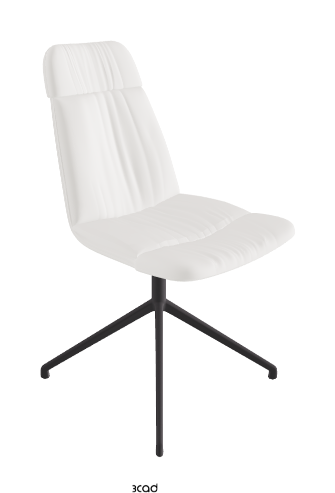 Cattelan Italia Kelly Swivel Dining Chair – Soft Leather & Glove Soft Leather