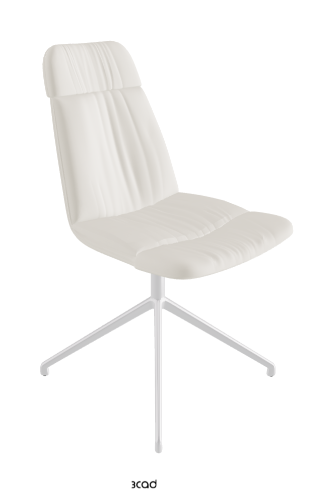 Cattelan Italia Kelly Swivel Dining Chair – Soft Leather & Glove Soft Leather
