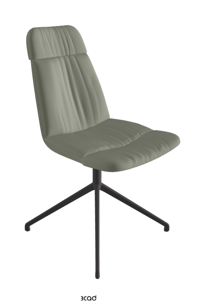 Cattelan Italia Kelly Swivel Dining Chair – Soft Leather & Glove Soft Leather