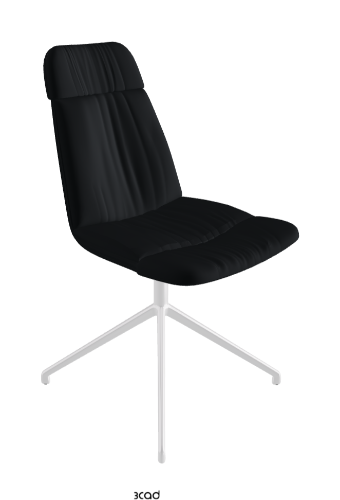 Cattelan Italia Kelly Swivel Dining Chair – Soft Leather & Glove Soft Leather
