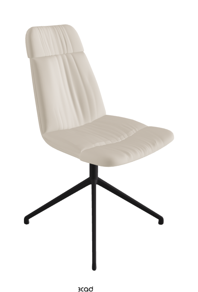 Cattelan Italia Kelly Swivel Dining Chair – Soft Leather & Glove Soft Leather
