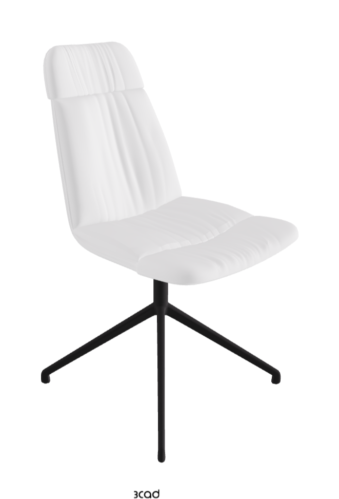 Cattelan Italia Kelly Swivel Dining Chair – Soft Leather & Glove Soft Leather