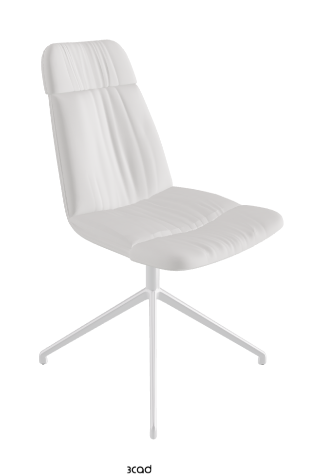 Cattelan Italia Kelly Swivel Dining Chair – Soft Leather & Glove Soft Leather
