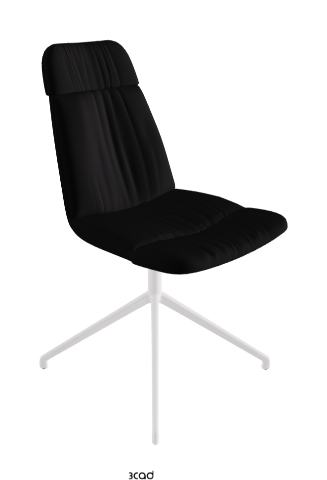 Cattelan Italia Kelly Swivel Dining Chair – Soft Leather & Glove Soft Leather