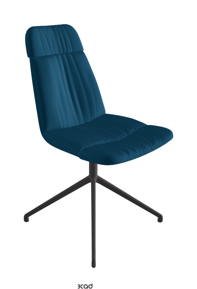 Cattelan Italia Kelly Swivel Dining Chair – Soft Leather & Glove Soft Leather
