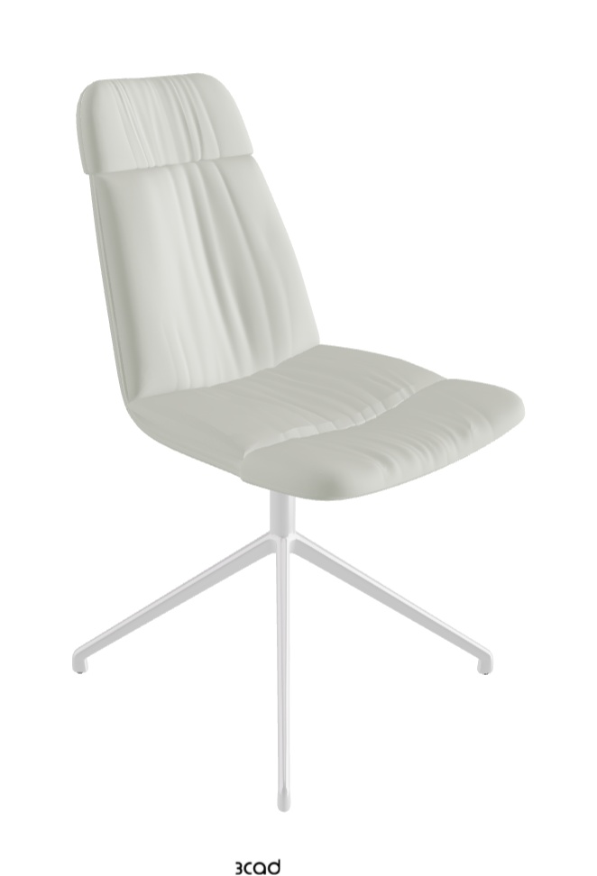Cattelan Italia Kelly Swivel Dining Chair – Soft Leather & Glove Soft Leather