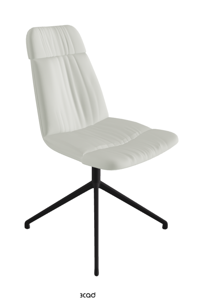 Cattelan Italia Kelly Swivel Dining Chair – Soft Leather & Glove Soft Leather