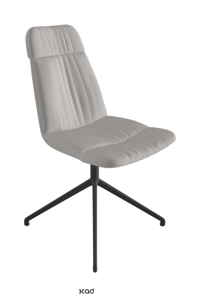 Cattelan Italia Kelly Swivel Dining Chair – Soft Leather & Glove Soft Leather
