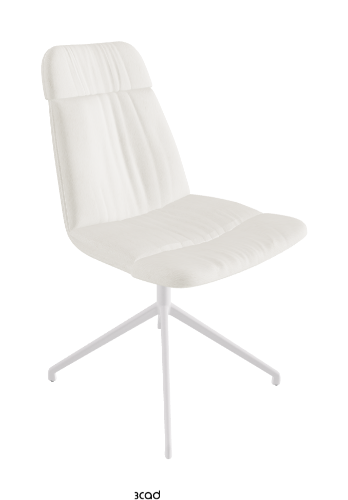 Kelly XL Swivel Dining Chair_Pearl Embossed_Fabric:_B240