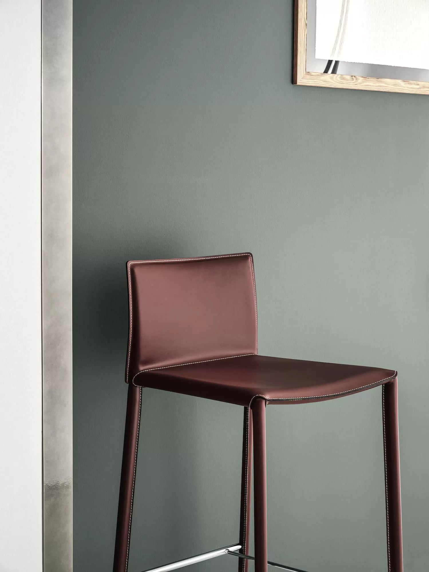 Bontempi Casa Linda Barstool High back