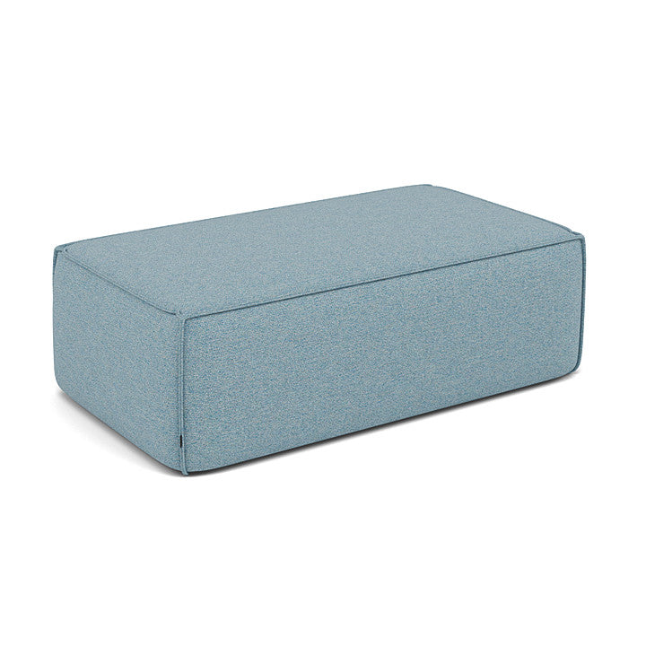 Manutti Touch Rectangular Pouf with 112 cm Width and 65 cm Depth