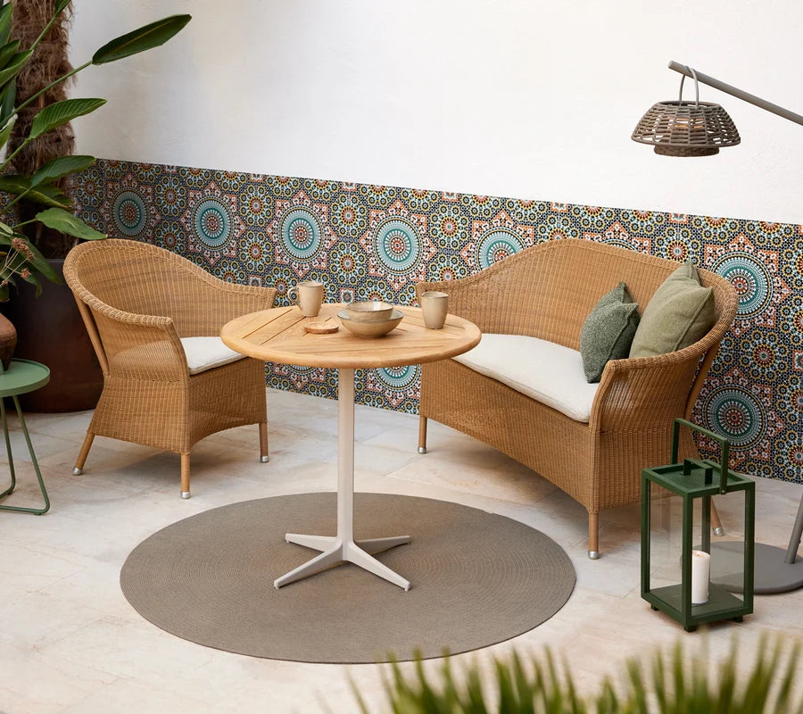 Cane-line Drop café table Dia 80 cm