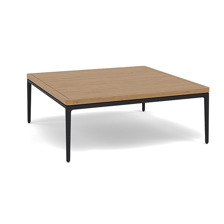 Manutti Zendo Sense Square Coffee Table with 96 cm Width & Depth and 35 cm Height