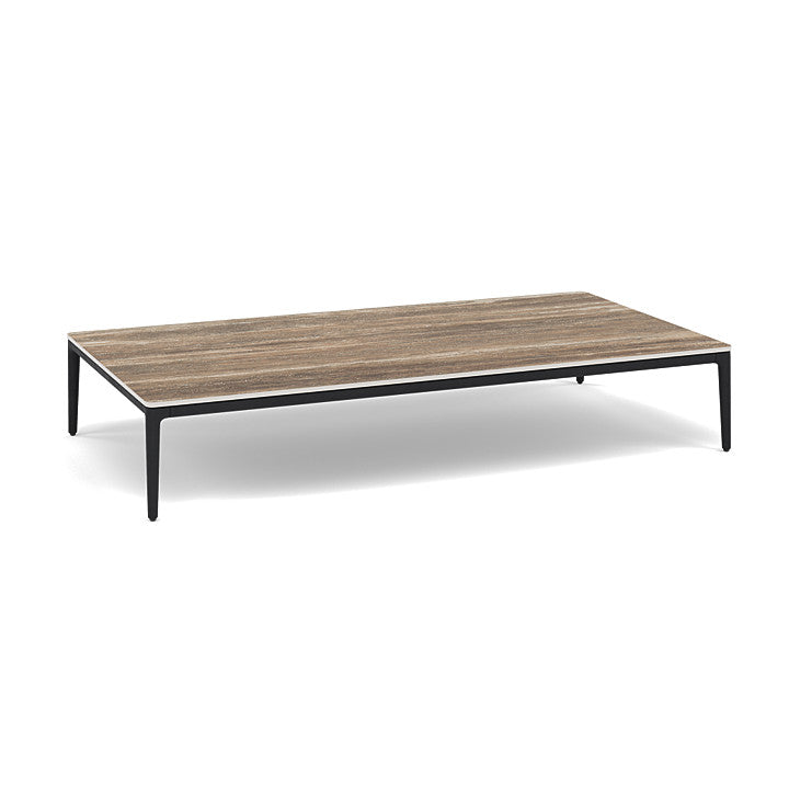 Manutti Zendo Sense Rectangular Coffee Table with 150 cm Width, 80 cm Depth & 25 cm Height