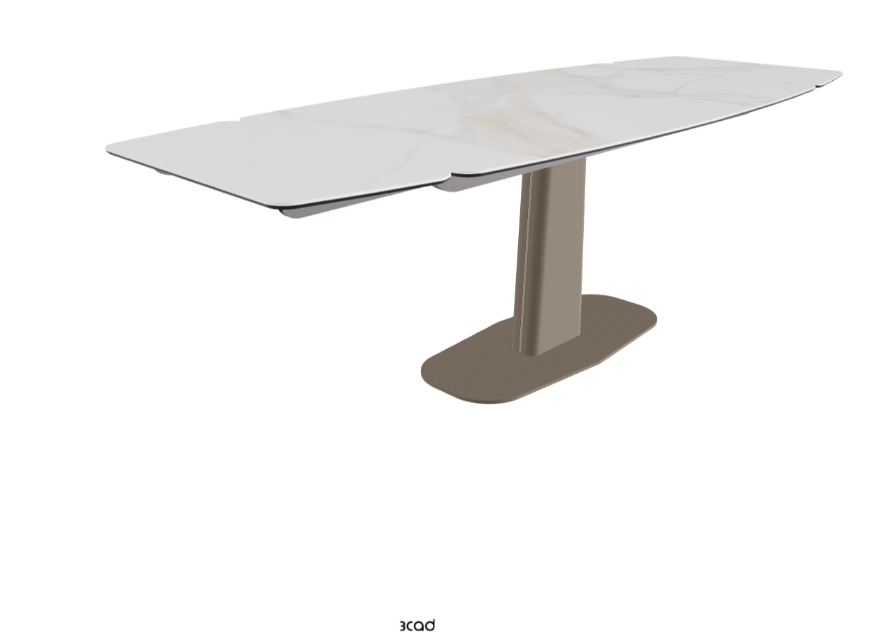 160-237×92×75h_Matt Golden Calacatta_Titanium Embossed_Extended