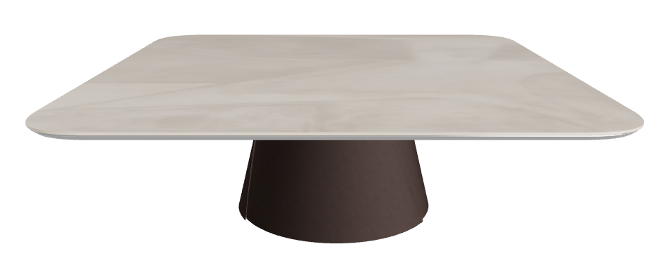 Cattelan Italia ALBERT Keramik S Coffee Table ◻118x118x38h