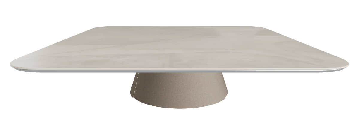 Cattelan Italia ALBERT Keramik S Coffee Table ◻118x118x28h
