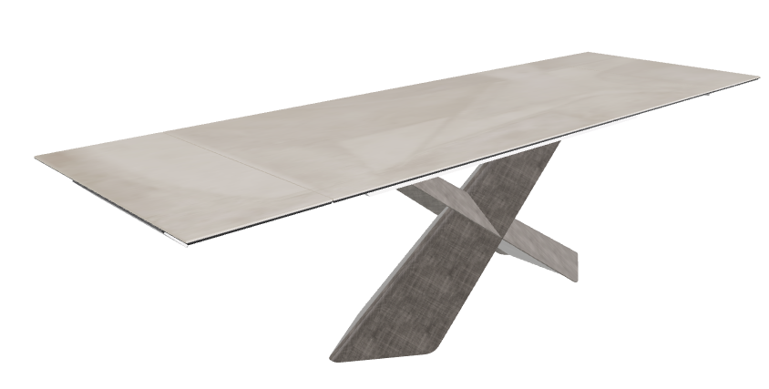 Cattelan Italia Tyron Keramik Drive Rectangular Extendible Dining Table – 182→258x90x74h