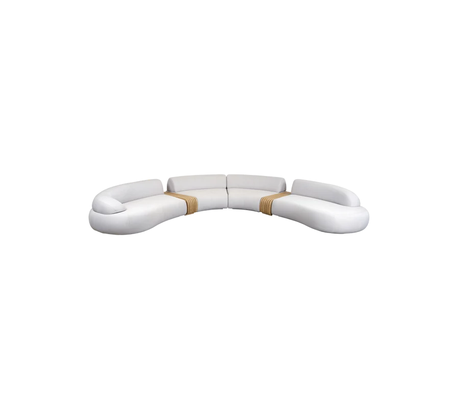 Cane-line Mellow 6-seater sofa