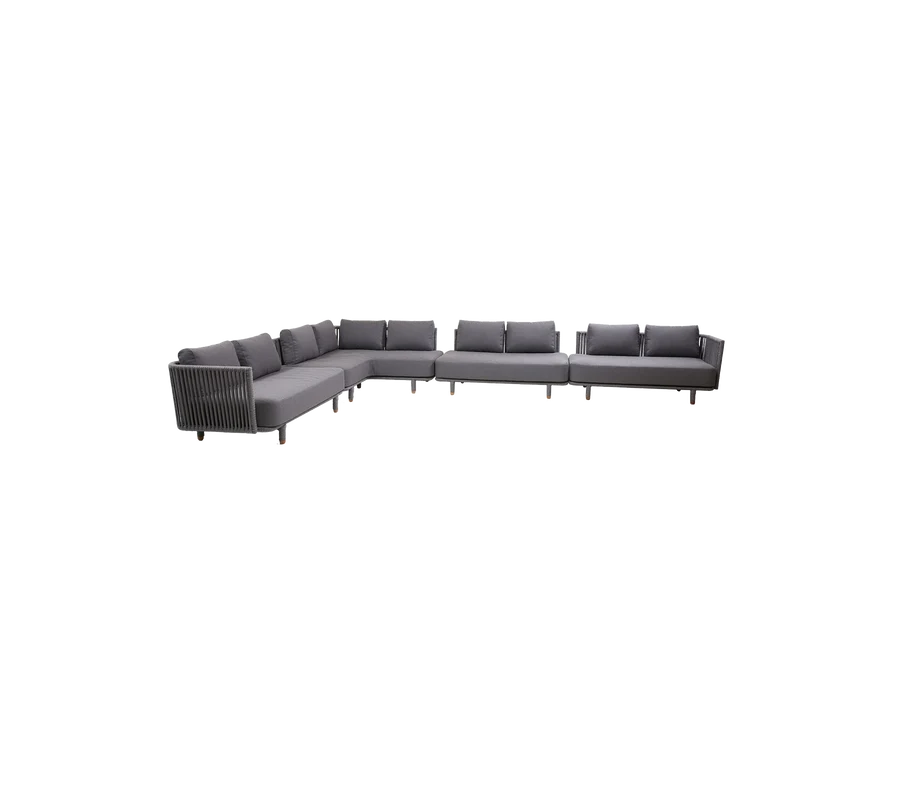 Cane-line Moments modular corner sofa