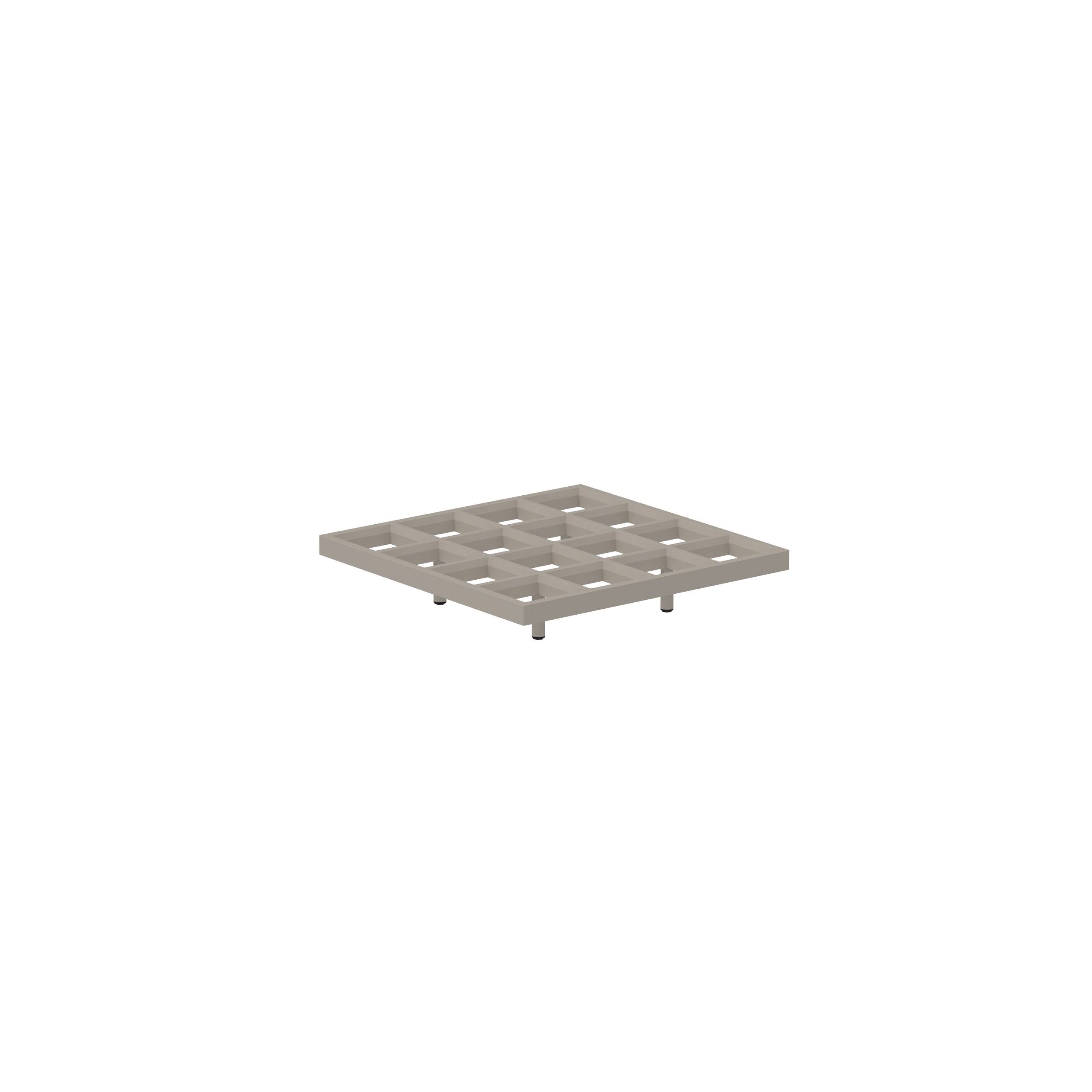 Mozaix Lounge Aluminium Base 100x100 Sand