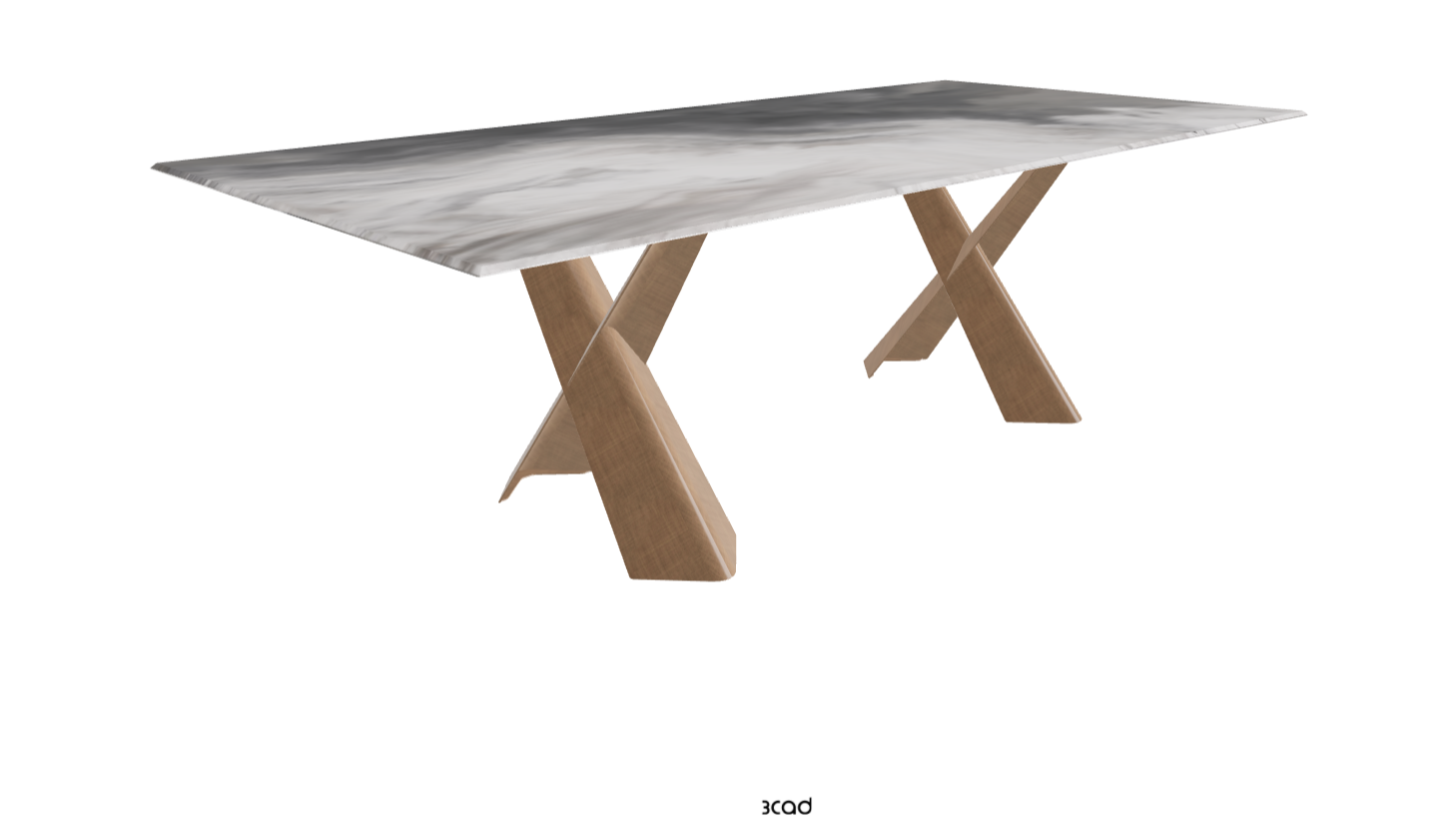 Cattelan Italia Mad Max Crystalart Rectangular & Barrel-Shaped Dining Table