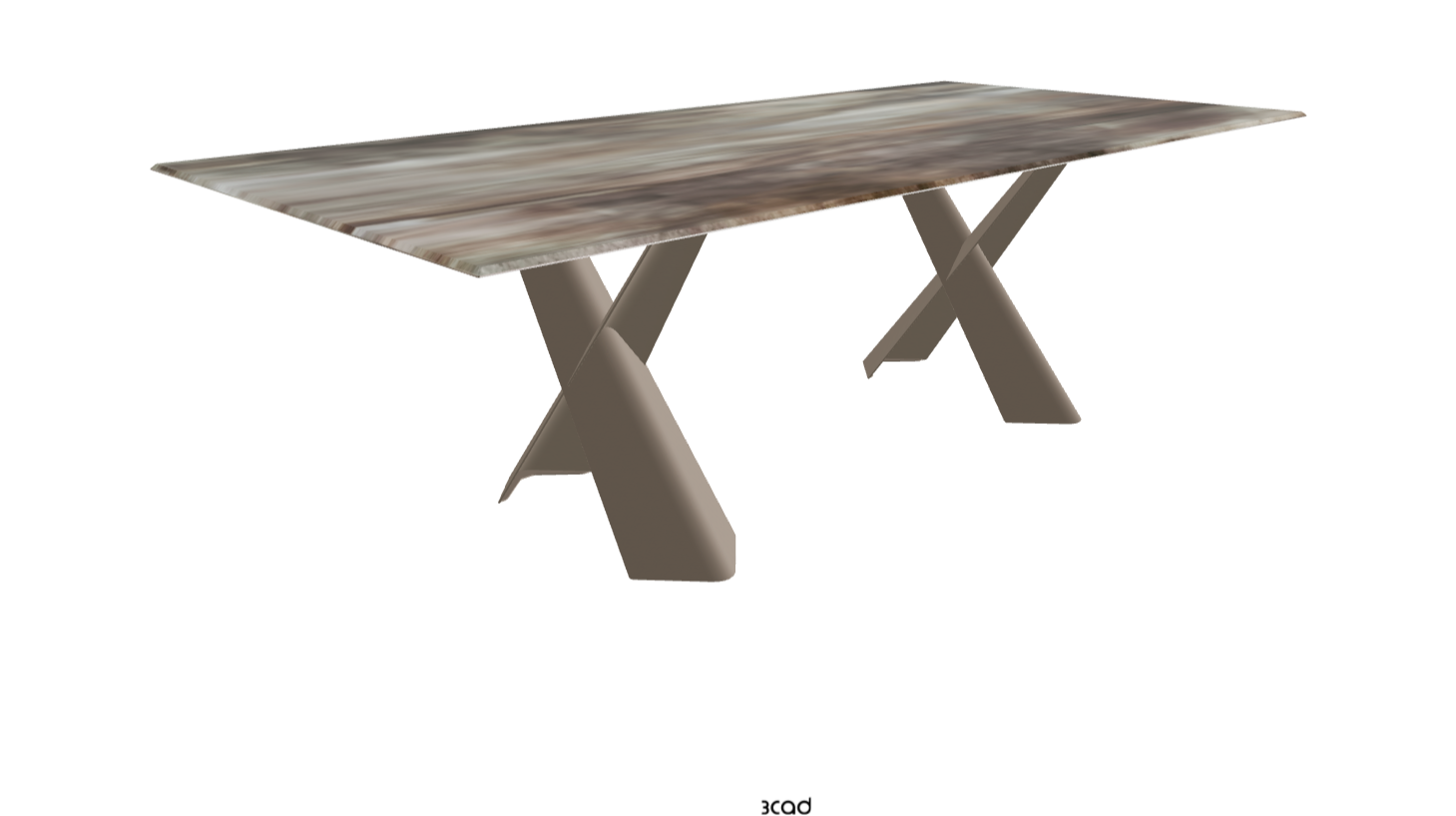 Cattelan Italia Mad Max Crystalart Rectangular & Barrel-Shaped Dining Table