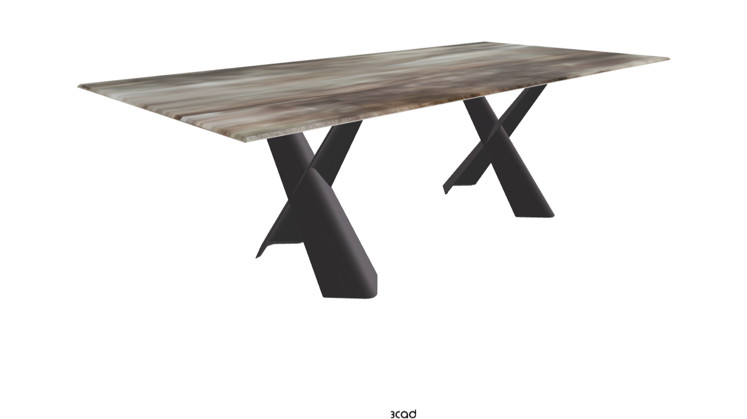 Cattelan Italia Mad Max Crystalart Rectangular & Barrel-Shaped Dining Table