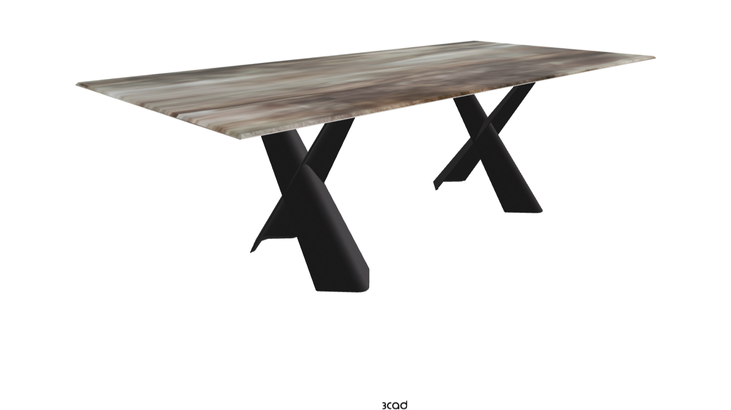 Cattelan Italia Mad Max Crystalart Rectangular & Barrel-Shaped Dining Table