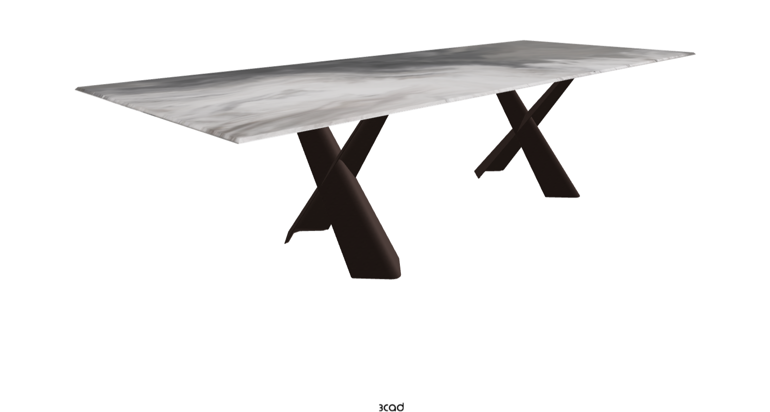 Cattelan Italia Mad Max Crystalart Rectangular & Barrel-Shaped Dining Table