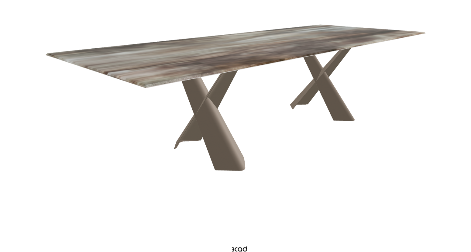 Cattelan Italia Mad Max Crystalart Rectangular & Barrel-Shaped Dining Table