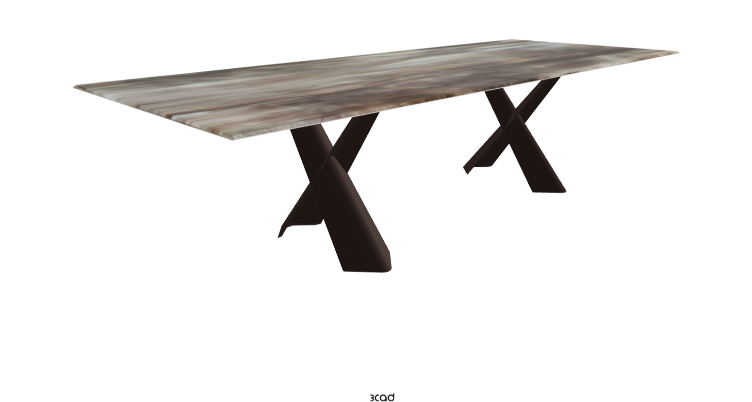 Cattelan Italia Mad Max Crystalart Rectangular & Barrel-Shaped Dining Table