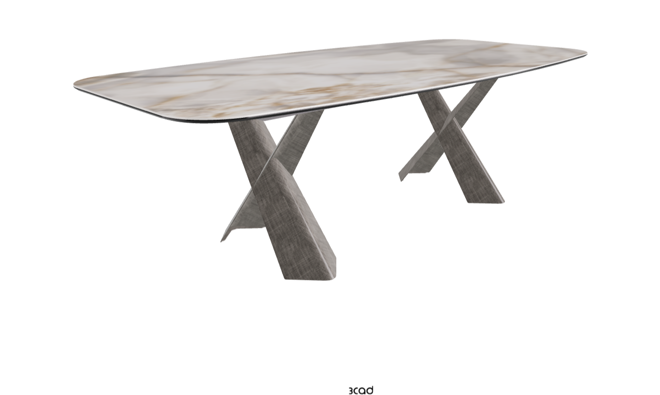 Cattelan Italia Mad Max Keramik Barrel Shaped Dining Table