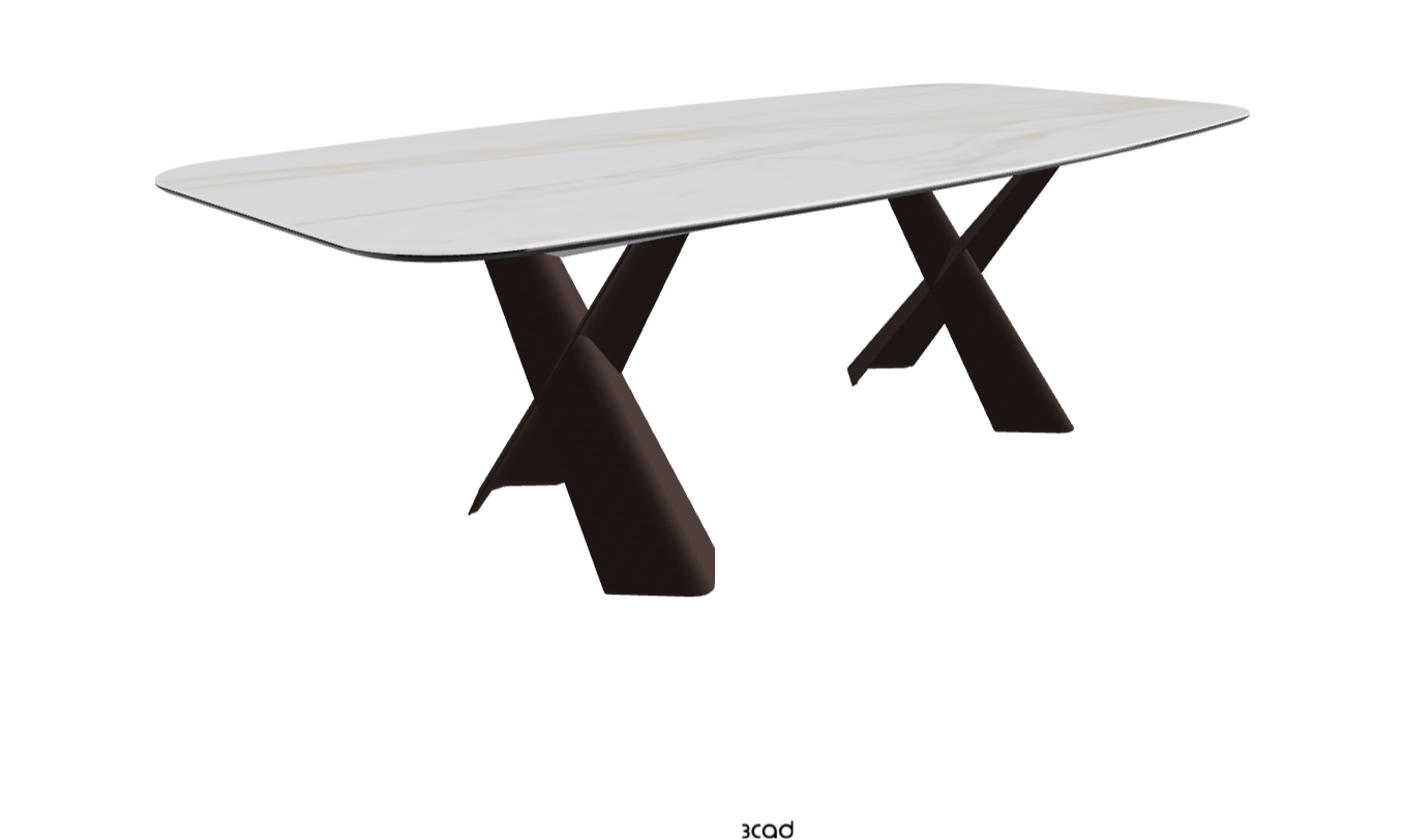 Cattelan Italia Mad Max Keramik Barrel Shaped Dining Table