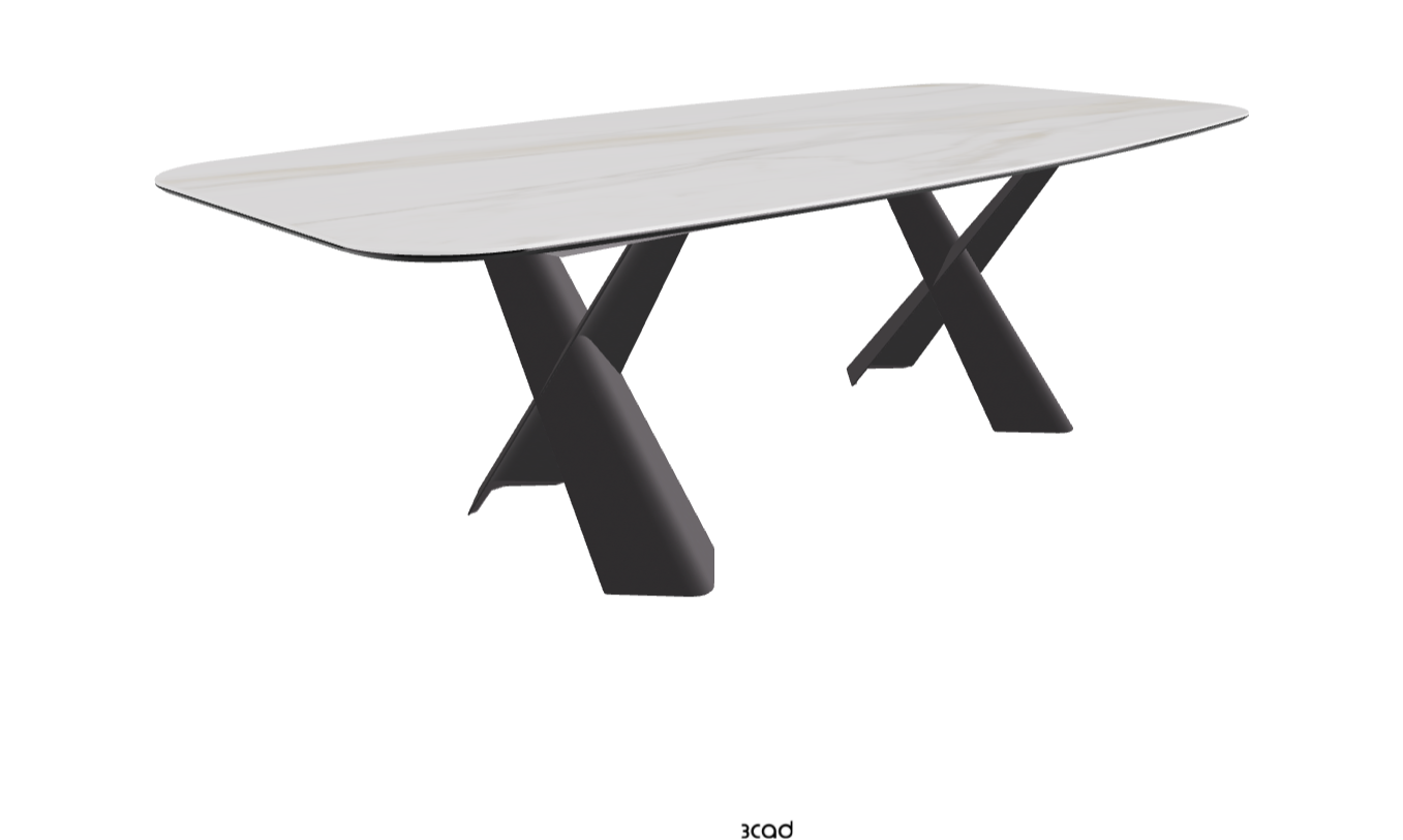 Cattelan Italia Mad Max Keramik Barrel Shaped Dining Table