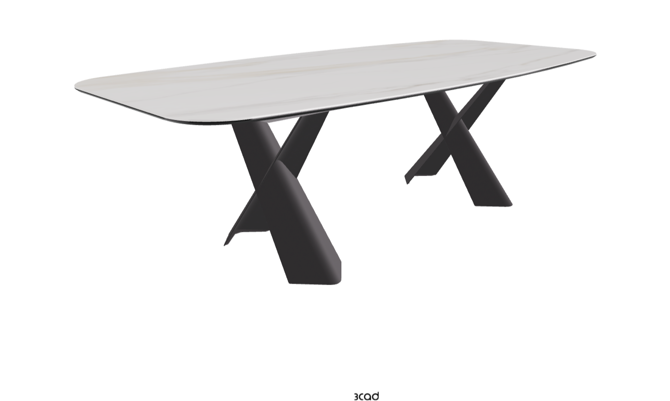 Cattelan Italia Mad Max Keramik Barrel Shaped Dining Table