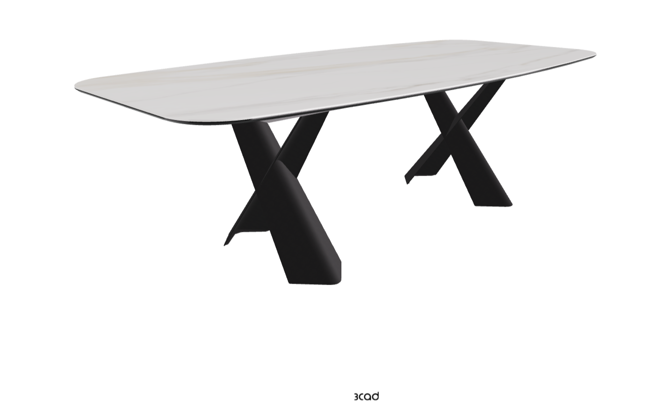 Cattelan Italia Mad Max Keramik Barrel Shaped Dining Table