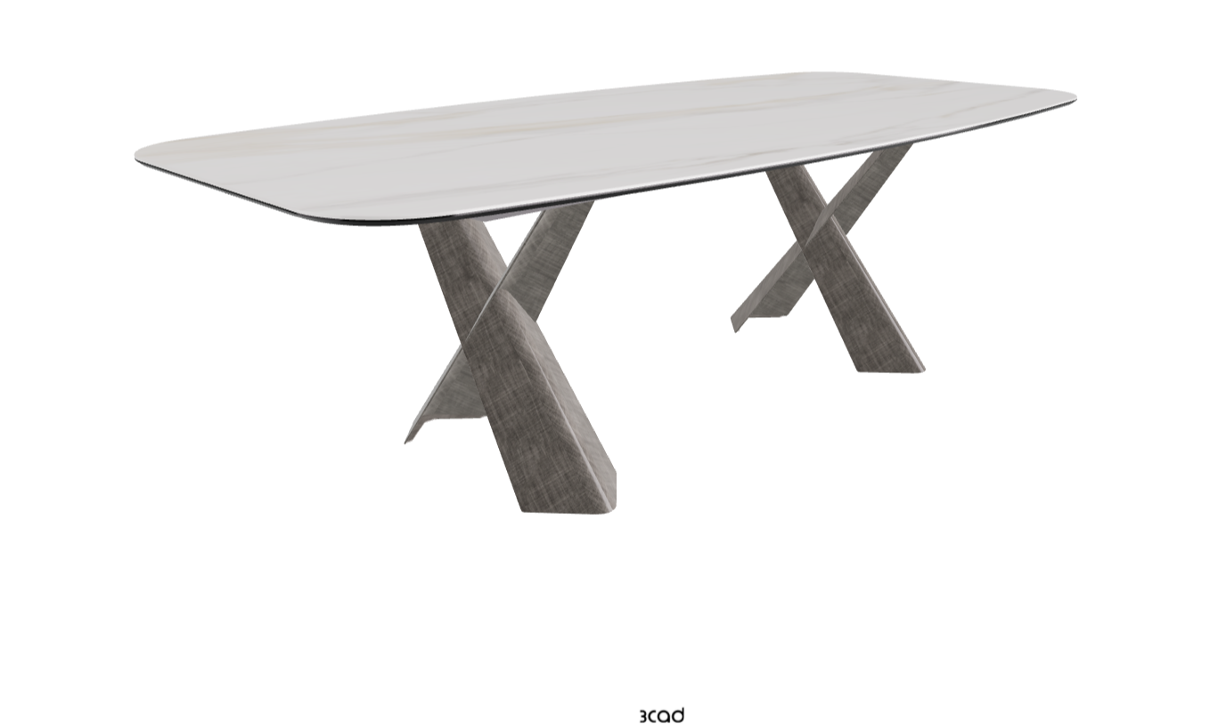Cattelan Italia Mad Max Keramik Barrel Shaped Dining Table