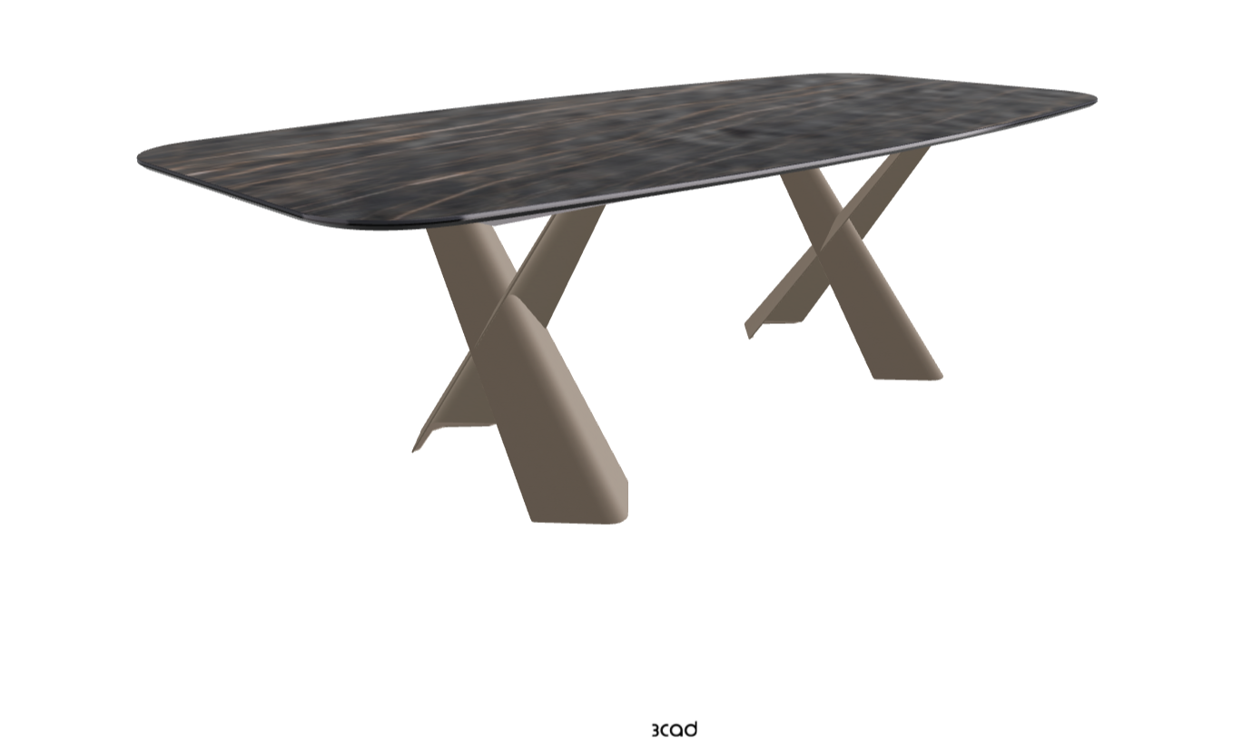 Cattelan Italia Mad Max Keramik Barrel Shaped Dining Table