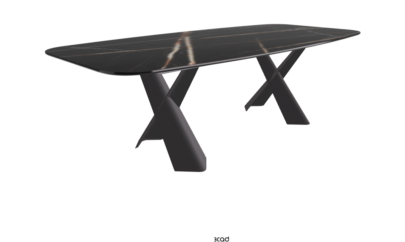 Cattelan Italia Mad Max Keramik Barrel Shaped Dining Table