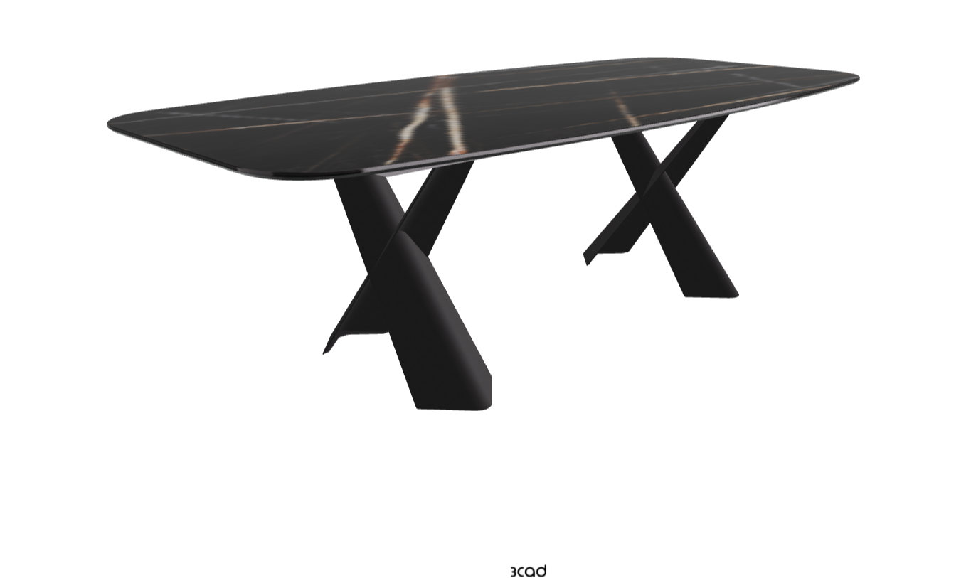 Cattelan Italia Mad Max Keramik Barrel Shaped Dining Table
