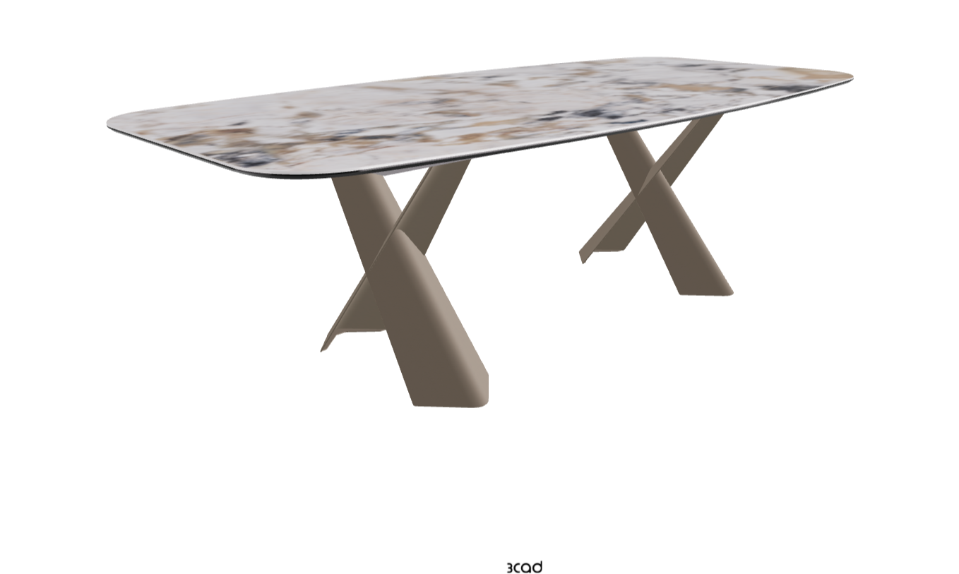 Cattelan Italia Mad Max Keramik Barrel Shaped Dining Table