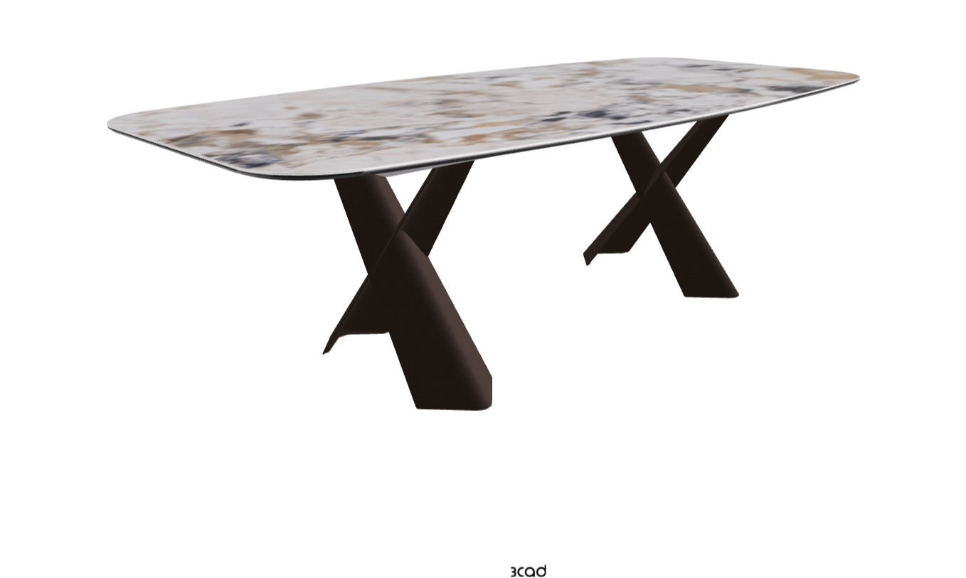 Cattelan Italia Mad Max Keramik Barrel Shaped Dining Table