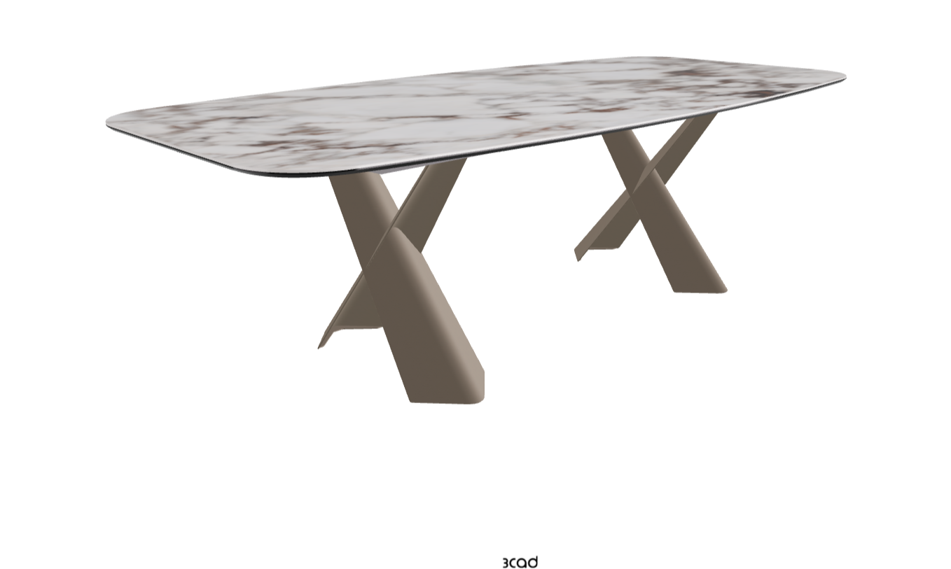 Cattelan Italia Mad Max Keramik Barrel Shaped Dining Table
